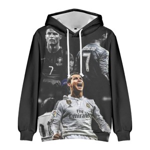  Bluza dziecięca 3D Piłkarska REAL MADRYT Rozmiar 100-160