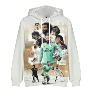  Bluza dziecięca 3D Piłkarska REAL MADRYT Rozmiar 100-160