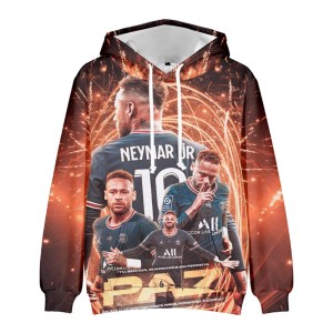  Bluza dziecięca 3D Piłkarska PSG Rozmiar 100-160