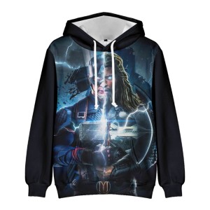  Bluza dziecięca 3D THOR Avengers r.100-160