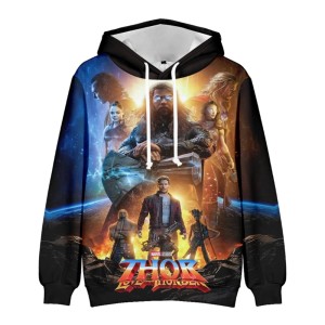  Bluza dziecięca 3D THOR Avengers r.100-160