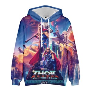  Bluza dziecięca 3D THOR Avengers r.100-160