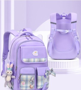 Plecak dziecięcy szkolny praktyczny dziewczęcy 