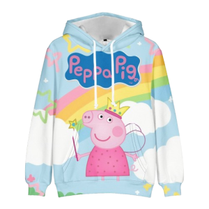 Bluza Dziecięca 3D Świnka Pepa Rozmiar 100-160cm