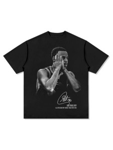 T-Shirt Męski Oversize Stephen Curry NBA Vintage