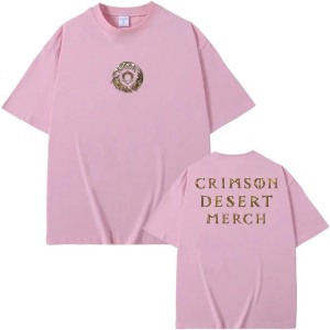Koszulka Crimson Desert 2026 – Bawełniany T-shirt Męski Oversize  Gaming Style 