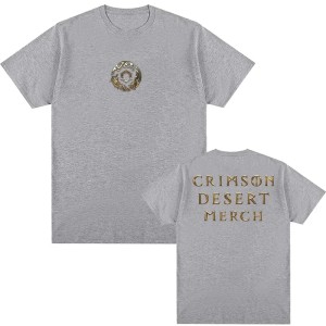 Koszulka Crimson Desert 2026 – Bawełniany T-shirt Męski Oversize  Gaming Style 