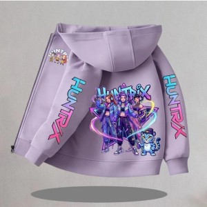 Lekka Kurtka Wiosenna z Kapturem dla Dziecka HUNTRX – Bluza Rozpinana Dla Dzieci