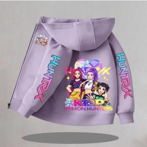 Lekka Kurtka Wiosenna z Kapturem dla Dziecka HUNTRX – Bluza Rozpinana Dla Dzieci