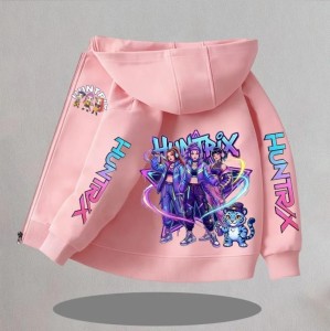 Lekka Kurtka Wiosenna z Kapturem dla Dziecka HUNTRX – Bluza Rozpinana Dla Dzieci