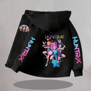 Lekka Kurtka Wiosenna z Kapturem dla Dziecka HUNTRX – Bluza Rozpinana Dla Dzieci