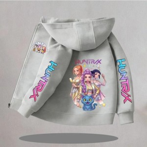 Lekka Kurtka Wiosenna z Kapturem dla Dziecka HUNTRX – Bluza Rozpinana Dla Dzieci