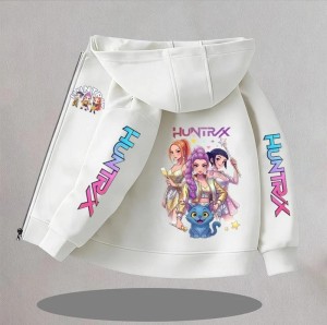 Lekka Kurtka Wiosenna z Kapturem dla Dziecka HUNTRX – Bluza Rozpinana Dla Dzieci