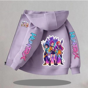 Lekka Kurtka Wiosenna z Kapturem dla Dziecka HUNTRX – Bluza Rozpinana Dla Dzieci