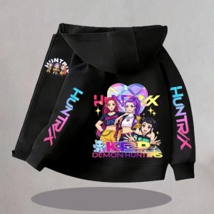 Lekka Kurtka Wiosenna z Kapturem dla Dziecka HUNTRX – Bluza Rozpinana Dla Dzieci