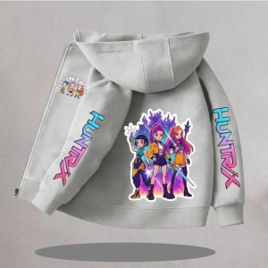 Lekka Kurtka Wiosenna z Kapturem dla Dziecka HUNTRX – Bluza Rozpinana Dla Dzieci