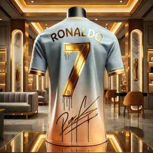 T-shirt Sportowy CR7 Ronaldo – Oddychający Szybkoschnący 100-160