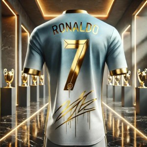 T-shirt Sportowy CR7 Ronaldo – Oddychający Szybkoschnący 100-160