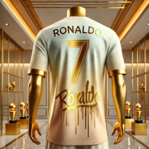 T-shirt Sportowy CR7 Ronaldo – Oddychający Szybkoschnący 100-160
