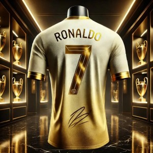 T-shirt Sportowy CR7 Ronaldo – Oddychający Szybkoschnący 100-160