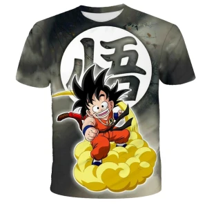 Koszulka Dragon Ball 3D – T-shirt z nadrukiem dla dzieci i dorosłych