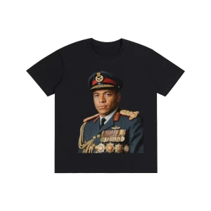 Koszulka Oversize Mbappé Dictador Football Meme 100% Bawełna Y2K 