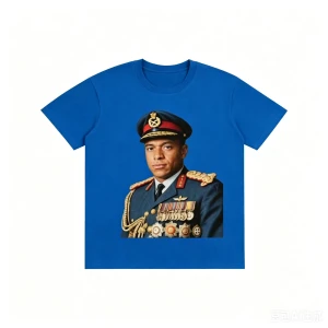 Koszulka Oversize Mbappé Dictador Football Meme 100% Bawełna Y2K 