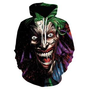 Bluza UNISEX 3D   Joker   XXS - 4XL  