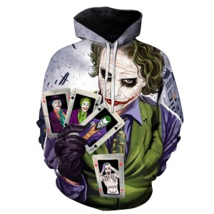 Bluza UNISEX 3D   Joker   XXS - 4XL     