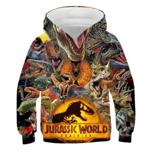 Bluza dziecięca 3D DINOZAURY Rozmiar 100-160     