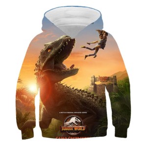 Bluza dziecięca 3D DINOZAURY Rozmiar 100-160         