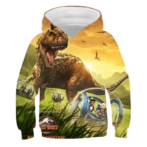 Bluza dziecięca 3D DINOZAURY Rozmiar 100-160            