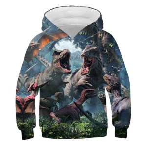 Bluza dziecięca 3D DINOZAURY Rozmiar 100-160      
