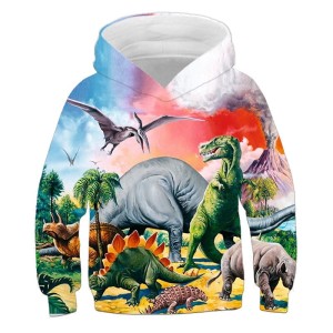Bluza dziecięca 3D DINOZAURY Rozmiar 100-160        