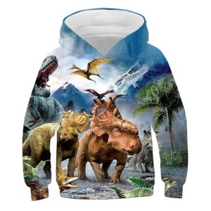 Bluza dziecięca 3D DINOZAURY Rozmiar 100-160      