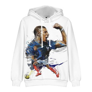 Bluza dziecięca 3D Piłkarska Mbappe Rozmiar 100-160