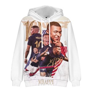 Bluza dziecięca 3D Piłkarska Mbappe Rozmiar 100-160