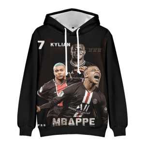 Bluza dziecięca 3D Piłkarska Mbappe Rozmiar 100-160