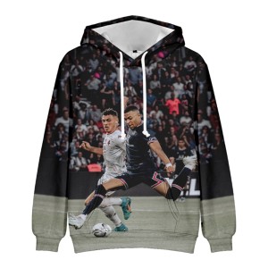 Bluza dziecięca 3D Piłkarska Mbappe Rozmiar 100-160