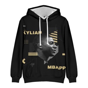 Bluza dziecięca 3D Piłkarska Mbappe Rozmiar 100-160