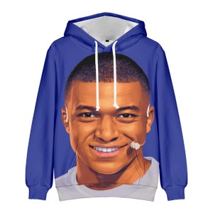 Bluza dziecięca 3D Piłkarska Mbappe Rozmiar 100-160
