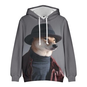 Bluza UNISEX 3D PSY Rozmiar XXS-4XL